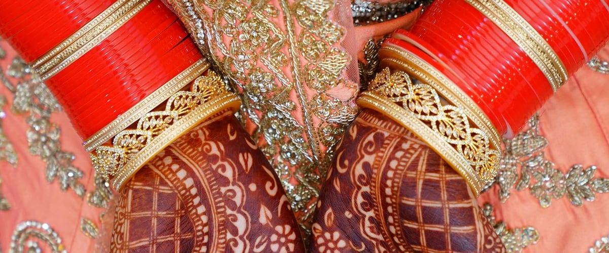 Bridal bangles